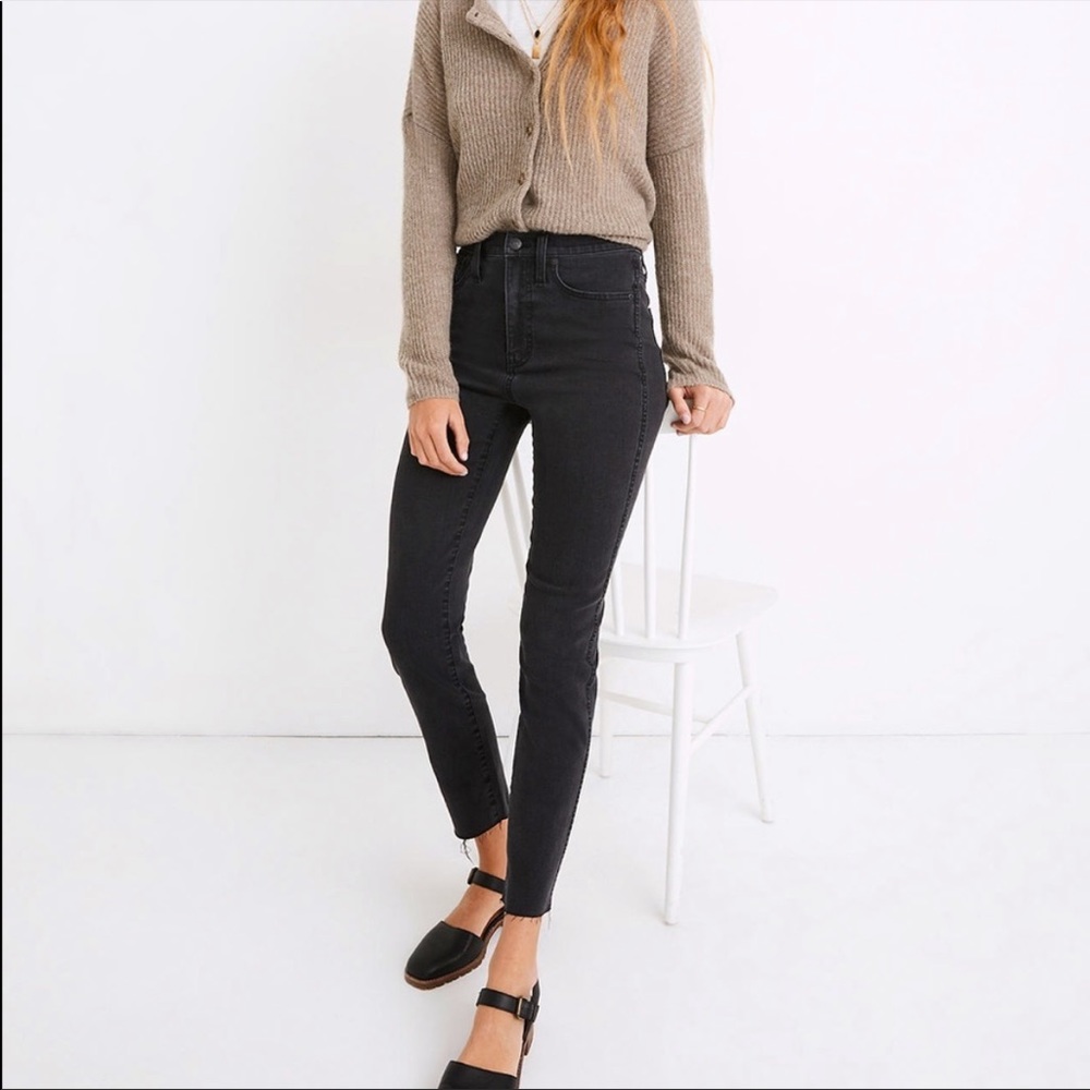 - Madewell - 9 inch high rise skinny